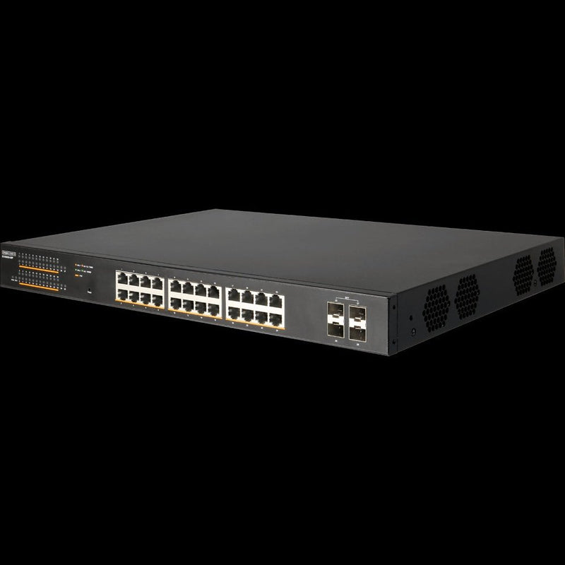 Edge-Core 28 Port Gb Websmart Poe Switch