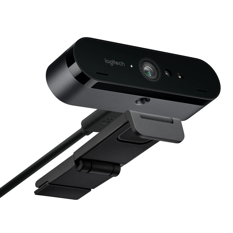 Logitech BRIO Webcam with 4K Ultra HD video & RightLight 3