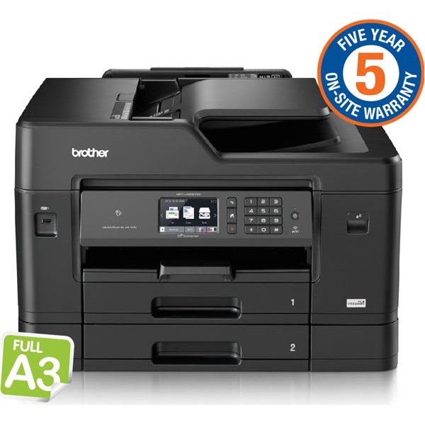 Brother A3 InkBenefit 4-in-1 MFC with Double-sided Printing/ wireless networking& dual paper tray (5YR onsite)