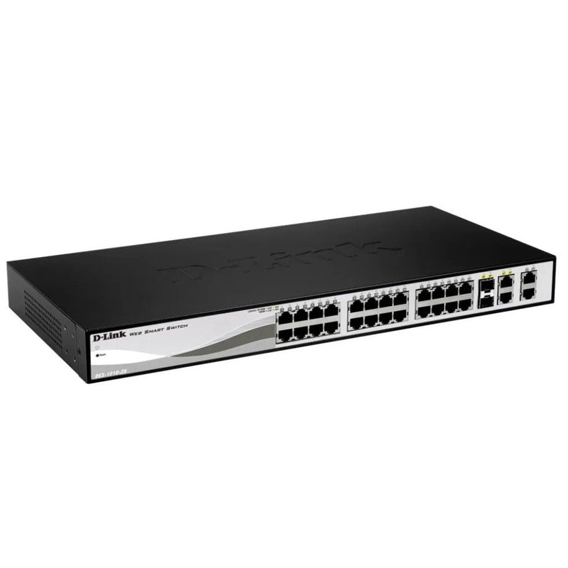 D-Link Consumer D-Link 24 X 10 100Mbps 2 10 100 1000Base-T 2 Combo 10 100 1000Base-T Sfp