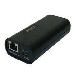 802.3At Gigabit Poe Splitter, Adjustable 5 9 12 18Volts, Esd Surge Protection