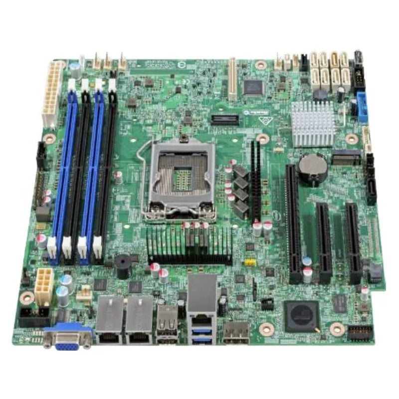 Intel S1200Spo Server Board - Skt1151 - Refresh E3-1200V6 - Rack Only No I O Shield Integrated Raid Module