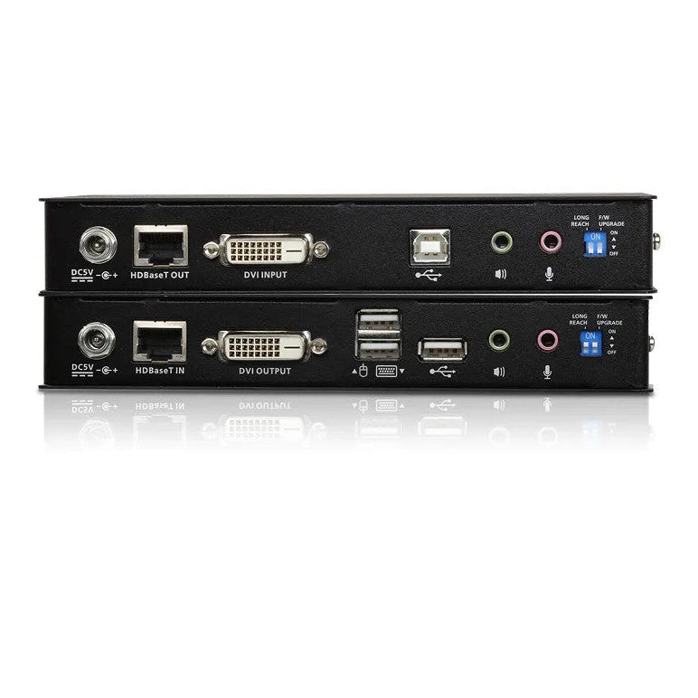 Aten Usb Dvi Hdbaset 2.0 Kvm Extender Up To 150M W 1920X1200 W (Us Eu Out) Adp. Aten