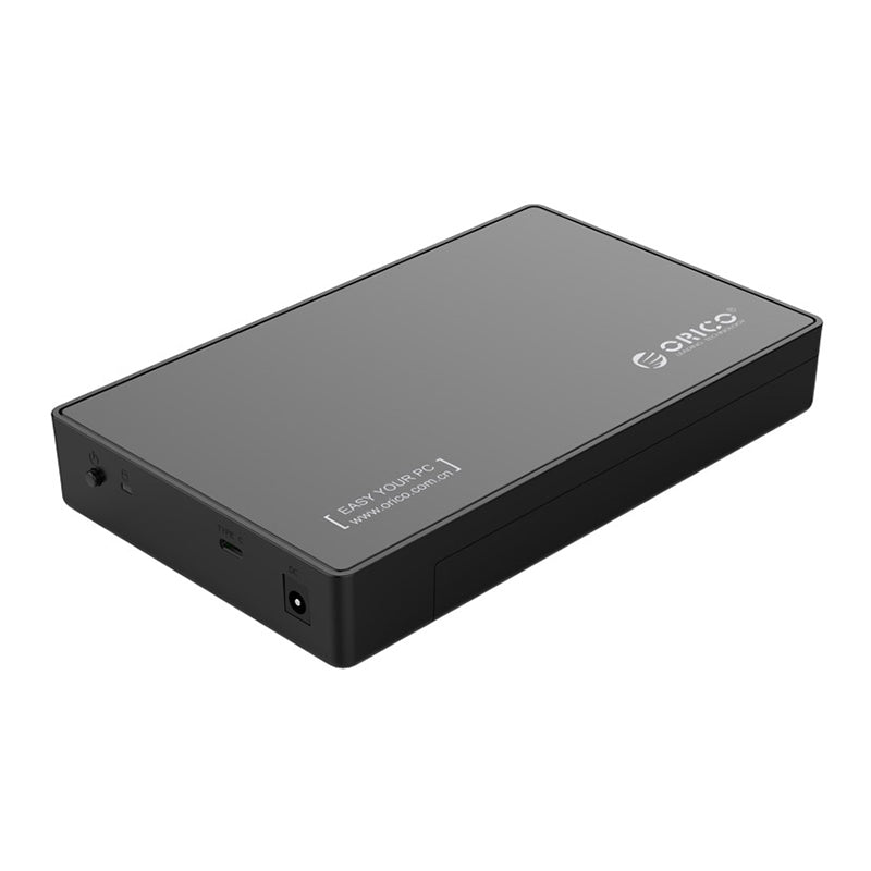 Orico 2.5" 3.5" Usb-C External Hdd Enclosure - Black