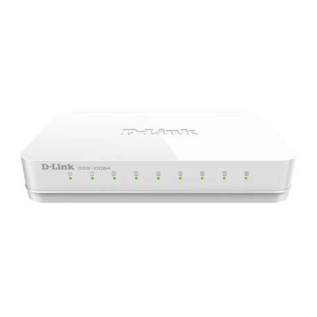 D-Link Dgs-1008A 8-Port Gigabit Unmanaged Switch - Energy Efficient And High-Speed Networking