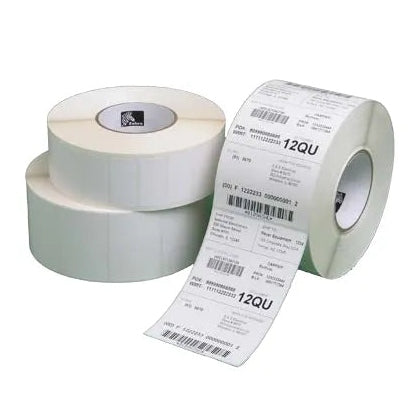 Zebra LABEL; PAPER; 102X152MM; DIRECT THERMAL; Z-PERFORM 1000D; UNCOATED;PERMANENT ADHESIVE; 19MM CORE; BLACK SENSING MARK