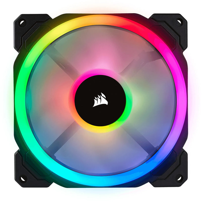 Corsair Ll140 Rgb 140Mm Dual Light Loop Rgb Led Pwm 600 - 1300 Rpm Cooling Fan