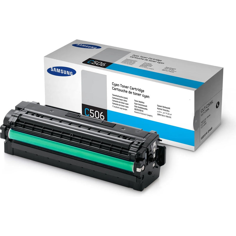 Samsung Clt-C506L High Yield Cyan Toner Cartridge