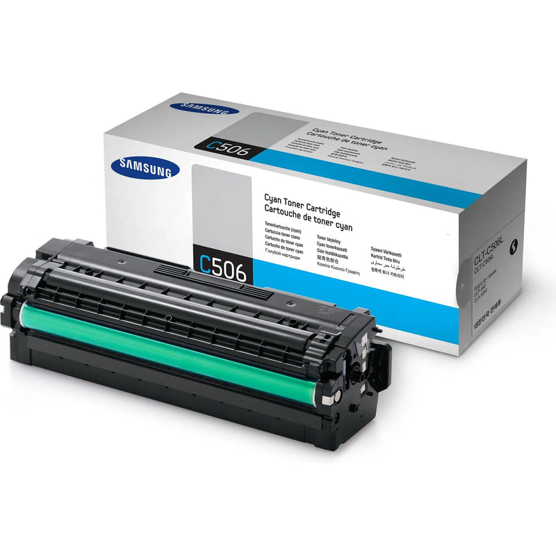 Samsung Clt-C506L High Yield Cyan Toner Cartridge