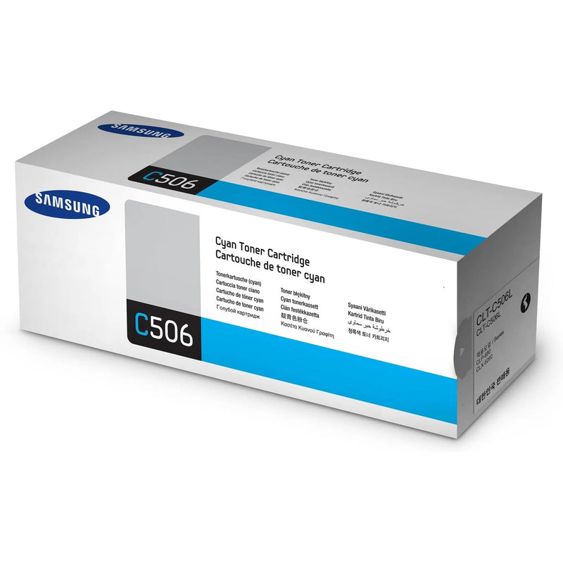 Samsung Clt-C506L High Yield Cyan Toner Cartridge