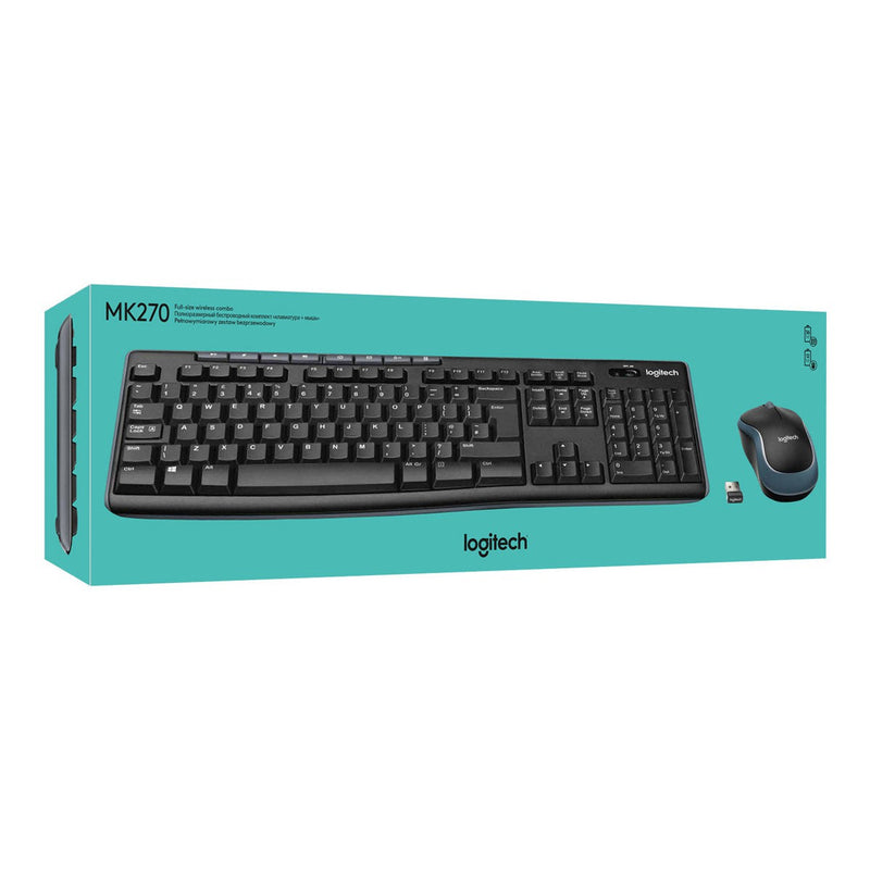 Logitech® Wireless Combo Mk270 - N A - Us Int'L - 2.4Ghz - N A - Intnl