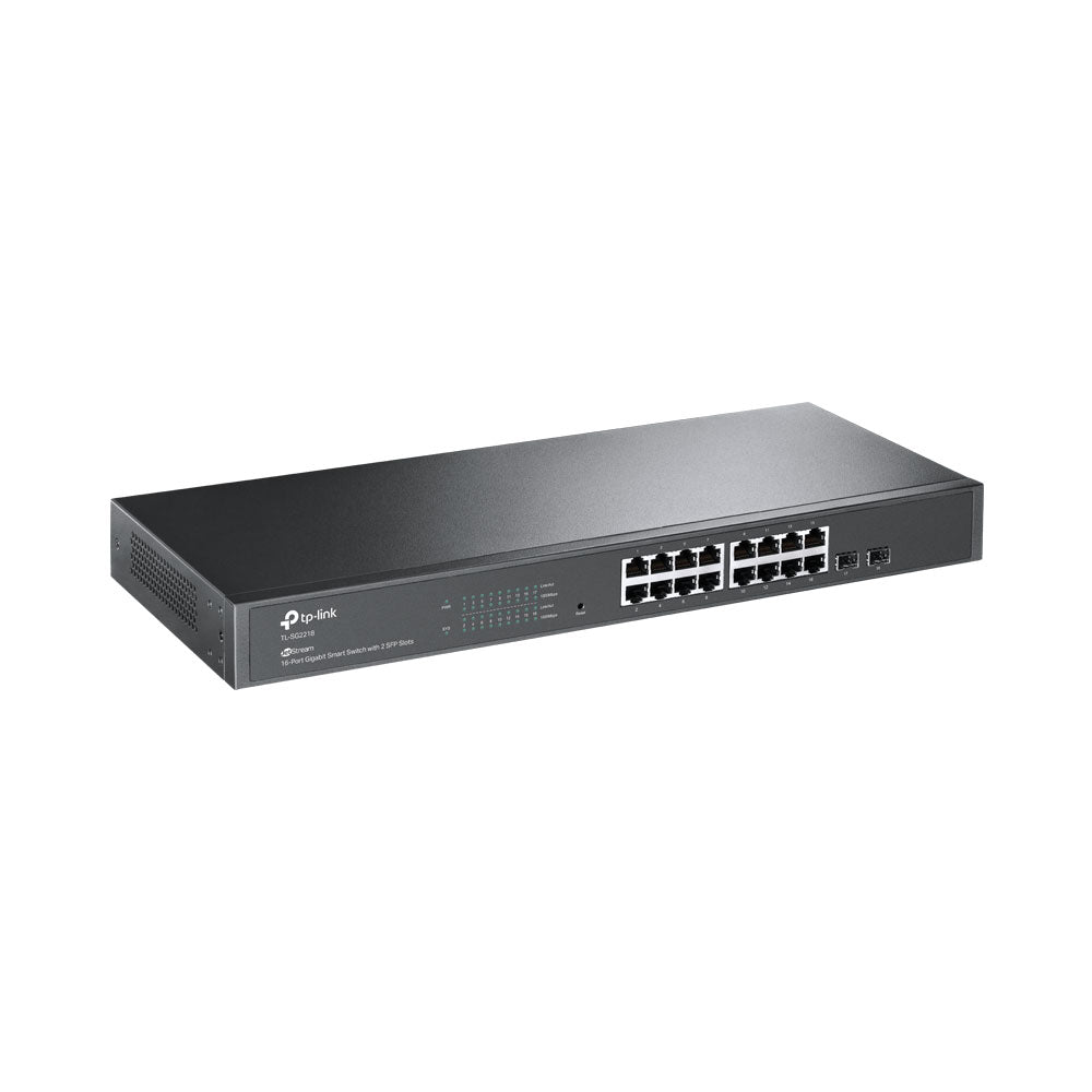 Tp-Link Tl-Sg2218 Jetstream 16-Port Gigabit Smart Switch With 2-Sfp Sl