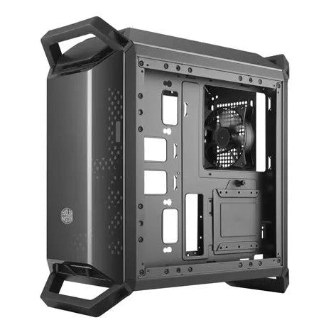 Cooler Master Masterbox Q300P Micro Atx  Black  Windowed  Handles  2X 120Mm Rgb Fans Installed  Rgb Controller Included.