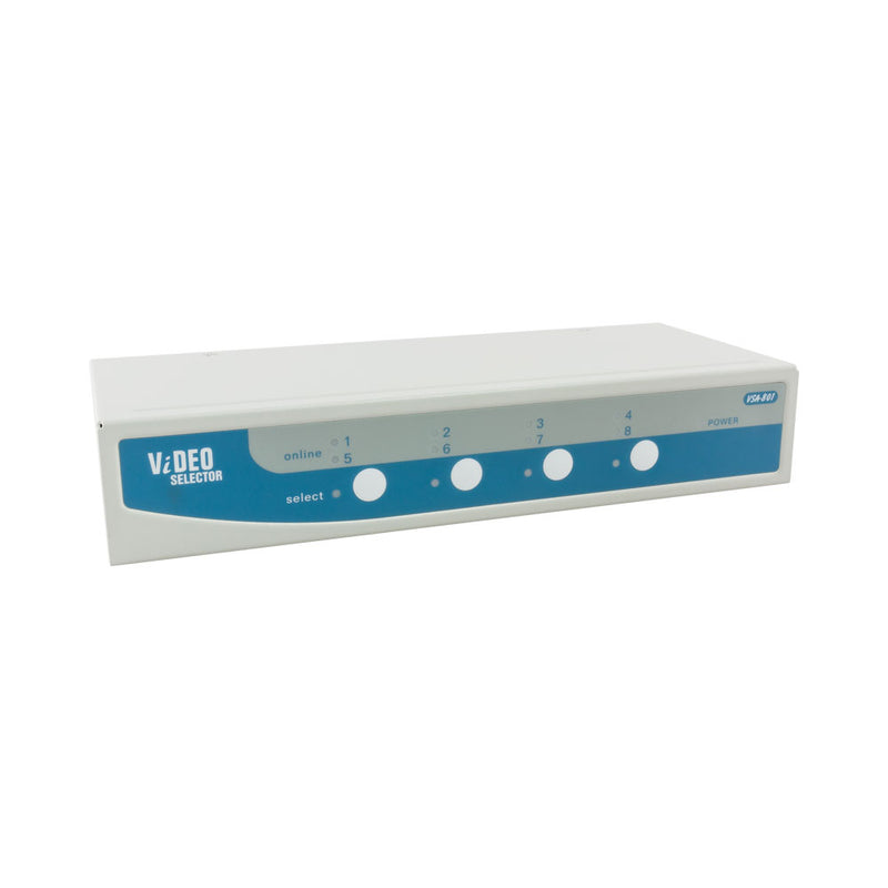 Rextron 8-Port Vga Switch: 8-In, 2-Out (Vsa801)