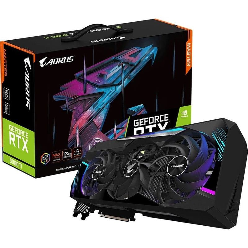 Gigabyte Nvidia Rtx 3080ti Aorus Master - 12gb Gddr6x 3xdp/ 2x Hdmi