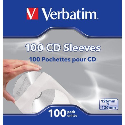 Verbatim Cd Sleeves 100pk