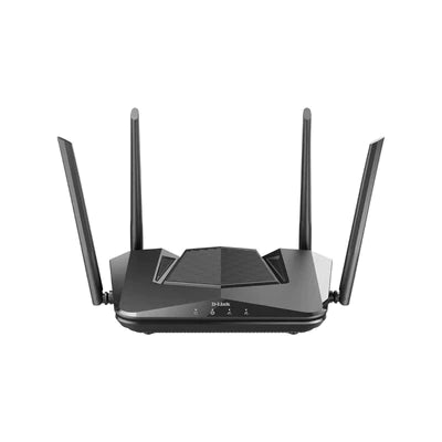 D-Link Fibre Router Ax3200 4X 10 100 1000 Lan Ports 1X 10 100 1000 Wan Port No Sim Slot 800Mbps 2.4Ghz Band 2400Mbps 5Ghz Band