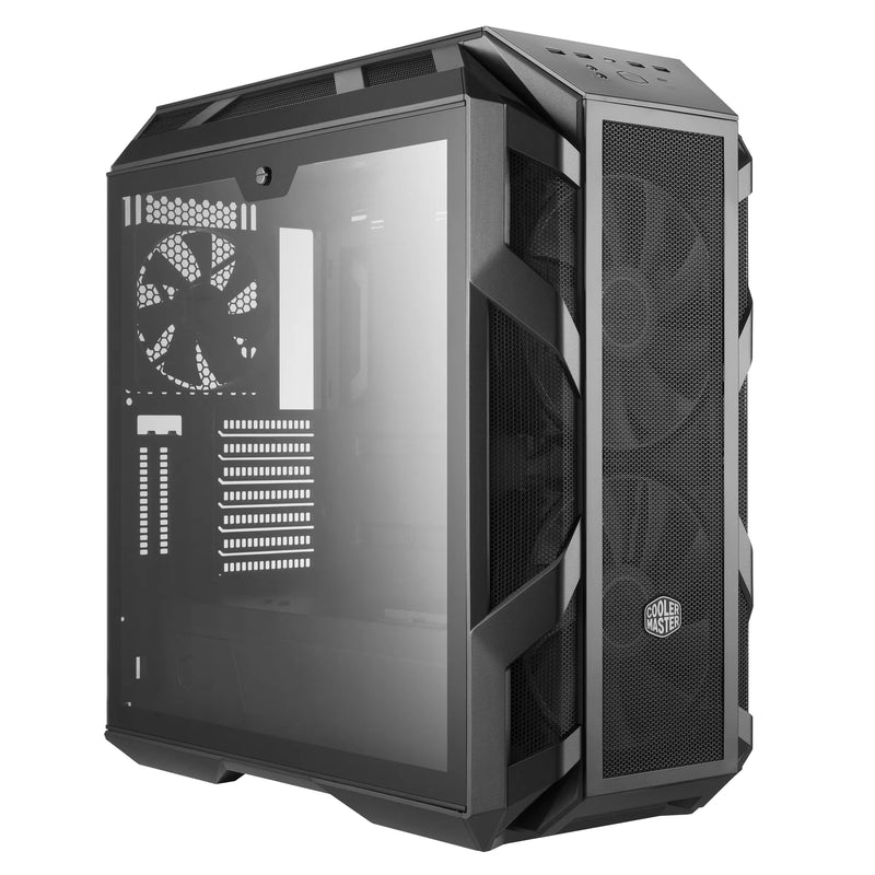 Cooler Master Mastercase H500M Atx  Iron Grey  Tempered Glass  2X 200Mm Argb Fans  Argb Controller  Gpu Support Arm.