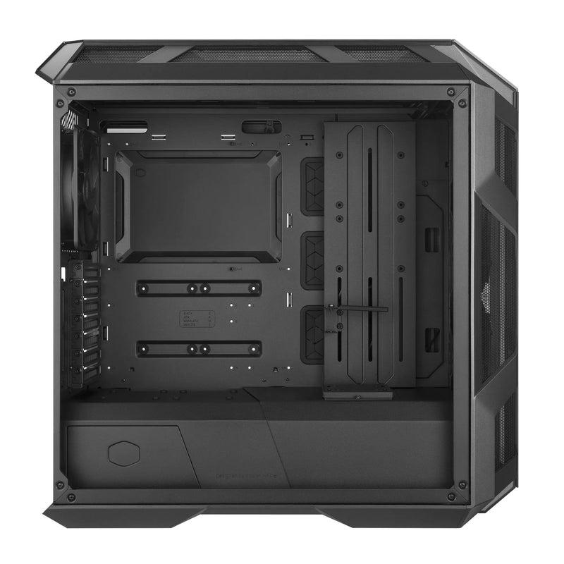 Cooler Master Mastercase H500M Atx  Iron Grey  Tempered Glass  2X 200Mm Argb Fans  Argb Controller  Gpu Support Arm.