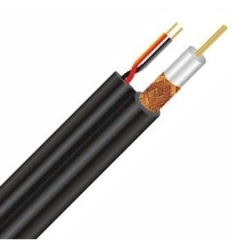 Securnix Siamese Coax Cable Rg59 + Power Cable 300M Standard Spec-Black, Retail Box, No Warranty