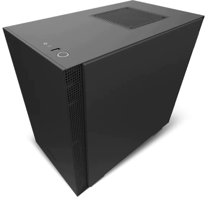 Nzxt H210 Black Black Mini-Itx Case With Tempered Glass