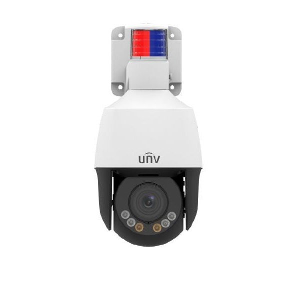 Unv - Ultra H.265 - 2Mp Outdoor Mini Lighthunter Ptz Camera With 4X Optical Zoom &Amp; Active Deterrence