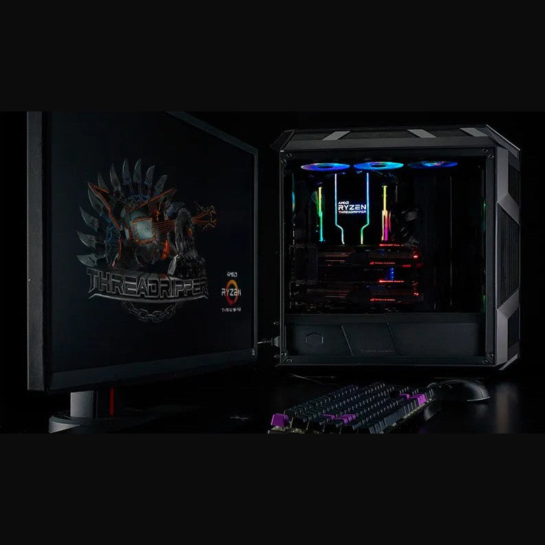 Cooler Master Amd Wraith Ripper Air Tower  Amd Threadripper Tr4 Socket  Dual Heatsinks  7 Heat Pipes  Argb Panels