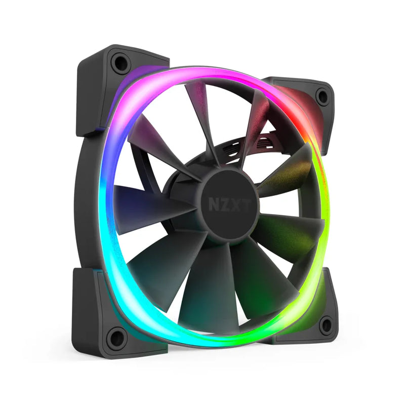 Nzxt Aer 120Mm Rgb Case Fan - Cam Powered  8 Leds  500-1 500 Rpm.