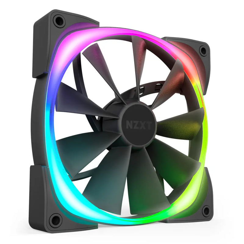 Nzxt Aer 120Mm Rgb Case Fan - Cam Powered  8 Leds  500-1 500 Rpm.