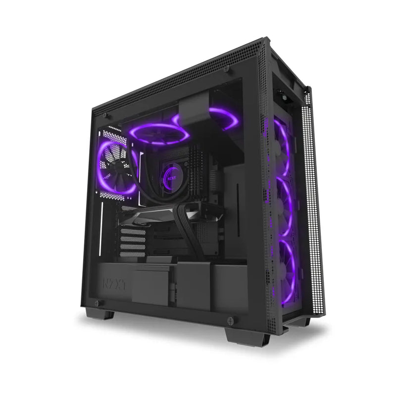 Nzxt Aer 120Mm Rgb Case Fan - Cam Powered  8 Leds  500-1 500 Rpm.