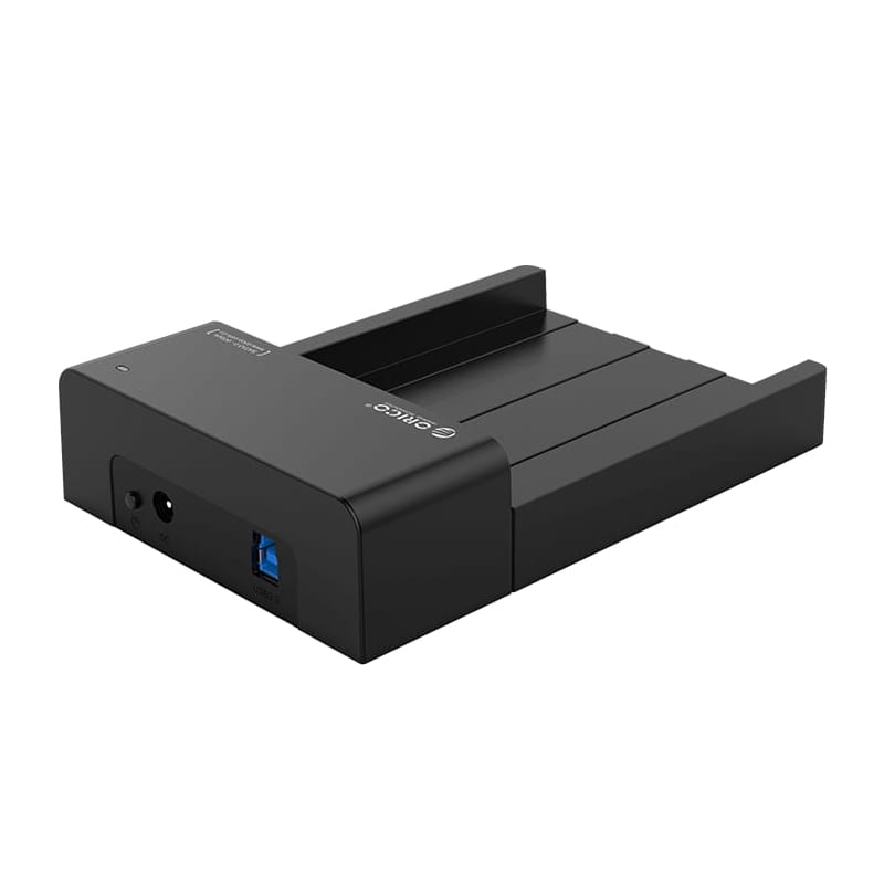 Orico 1 Bay Usb3.0 2.5" 3.5" Hdd Ssd Horizontal Dock - Black