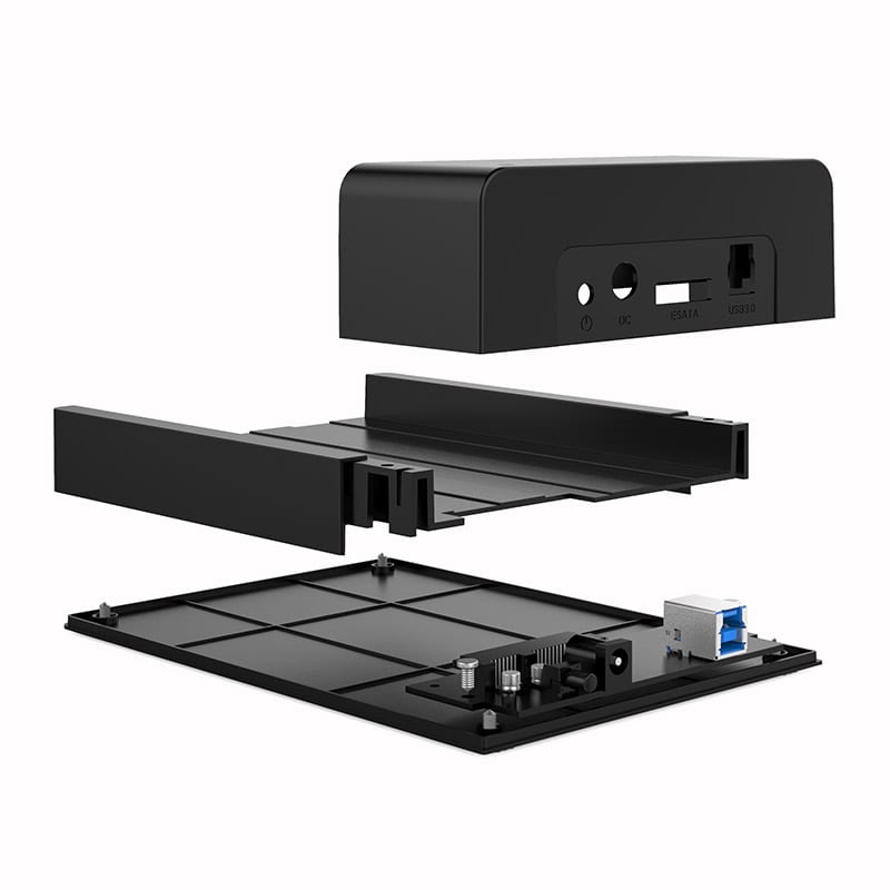 Orico 1 Bay Usb3.0 2.5" 3.5" Hdd Ssd Horizontal Dock - Black