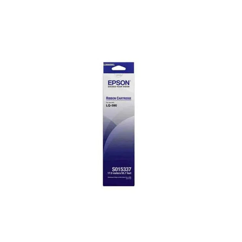 Epson Sidm Black Ribbon Cartridge For Lq-590