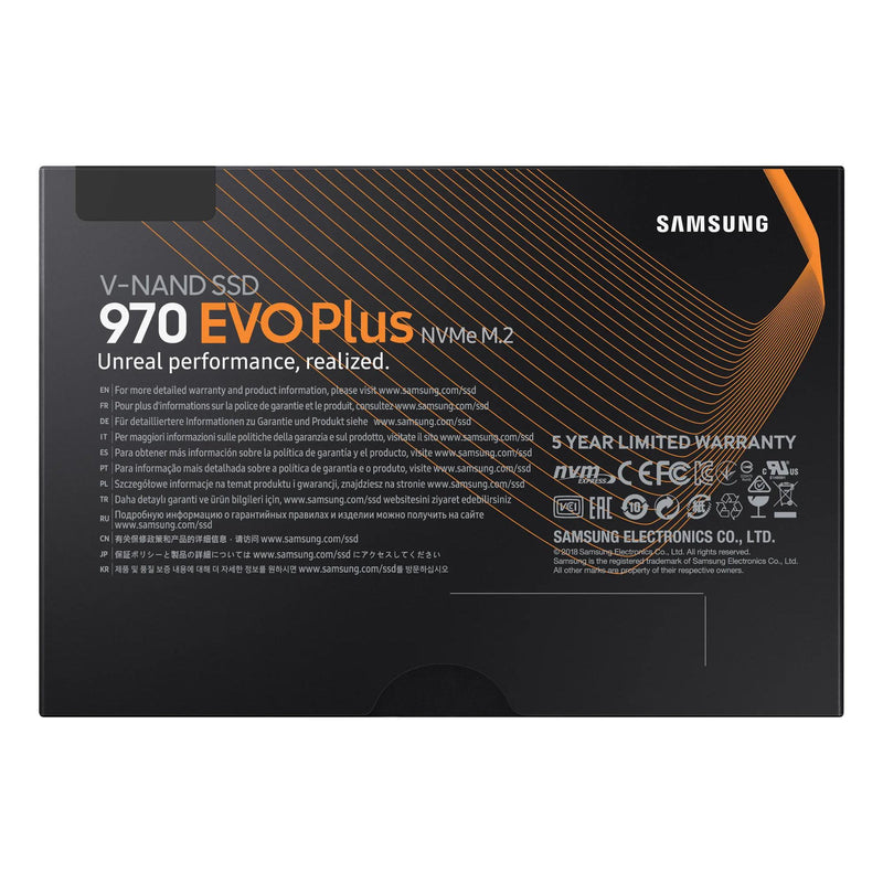 SAMSUNG 970 EVO PLUS 500GB NVME SSD