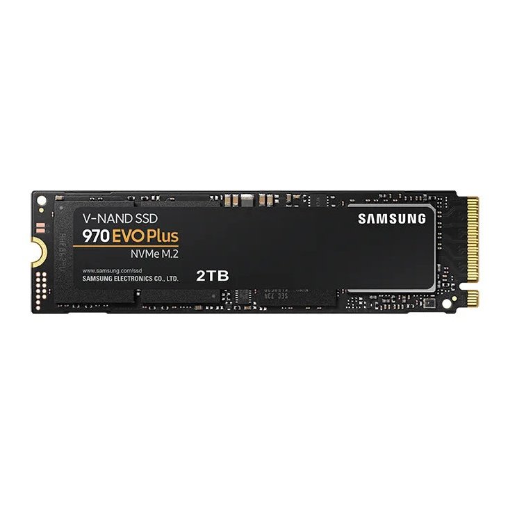 Samsung 970 Evo Plus 2Tb Nvme Ssd - Read Speed Up To 3500 Mb S Write Speed To Up 3300 Mb S 1200 Tbw 1.5 M Hrs Mtbf