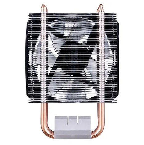 Cooler Master H410 Compact Air Tower 92Mm Red Led Fan 4 Heat Pipes.