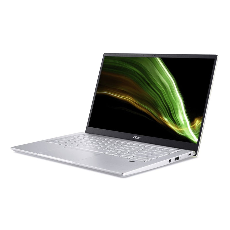 Acer Swift X Sfx14-41g-r5ud 14in Fhd Ryzen 7-5700u 8gb 512gb Ssd Gtx1650 4gb Windows11 Home Blue Silver