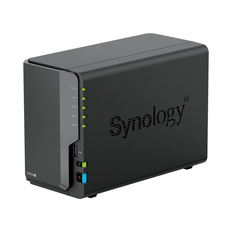 Synology Diskstation Ds224+ 2-Bay Nas - 2Gb Ram, Intel Celeron J4125 Cpu, No Hdd