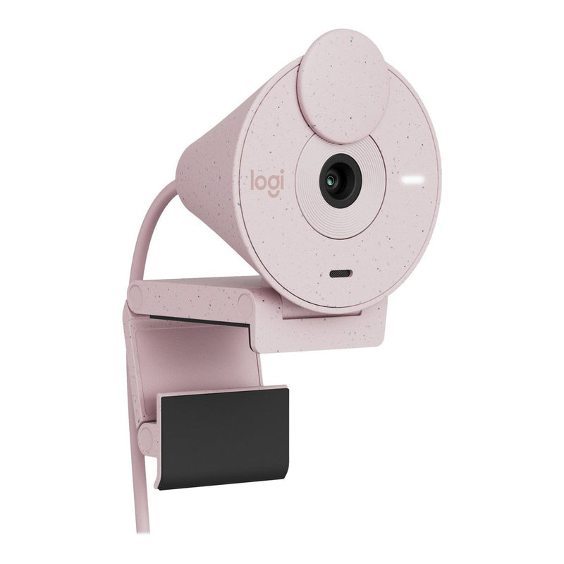 Logitech Brio 300 Full Hd 1080P Webcam Rose