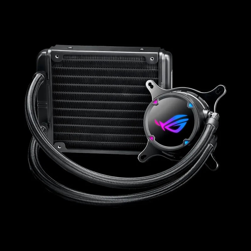 Rog Strix Lc 120 All-in-one Liquid Cpu Cooler; Rgb; Intel: Lga 115x;1366; 2011; 2011-3; 2066;amd: Am4; Tr4.