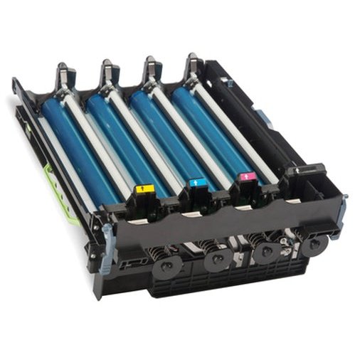 Lexmark 700P 4-Pack Photoconductor Unit: 40,000 Pages Yield, Cyan, Magenta, Yellow - Compatible With Multiple Lexmark Models