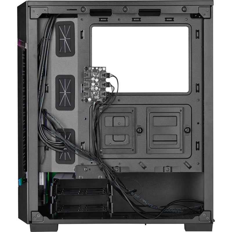 Corsair Icue 220t Rgb Airflow Tempered Glass Mid-tower Smart Case  Black