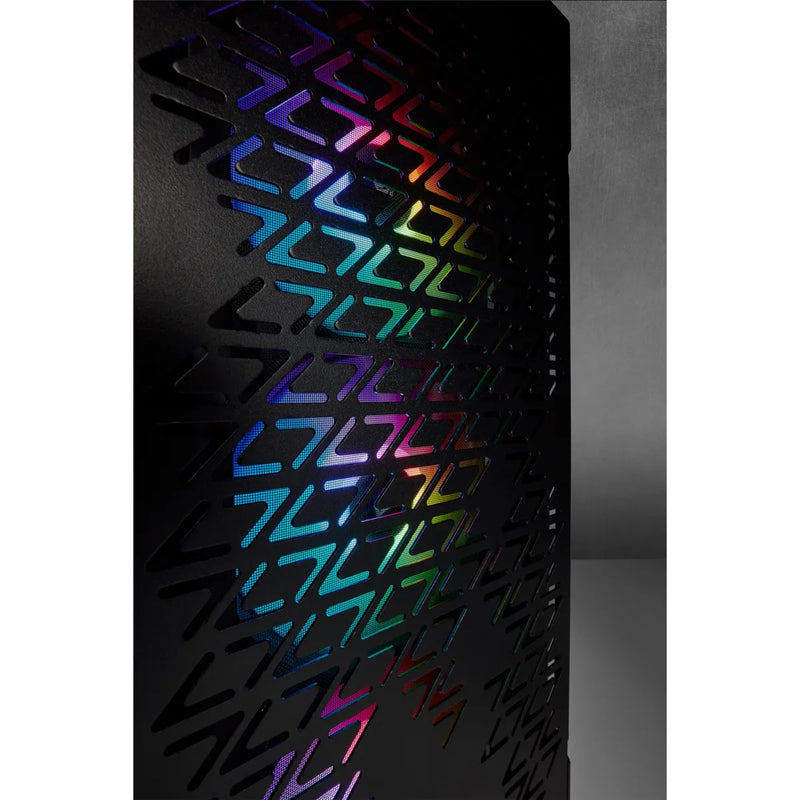 Corsair Icue 220t Rgb Airflow Tempered Glass Mid-tower Smart Case  Black