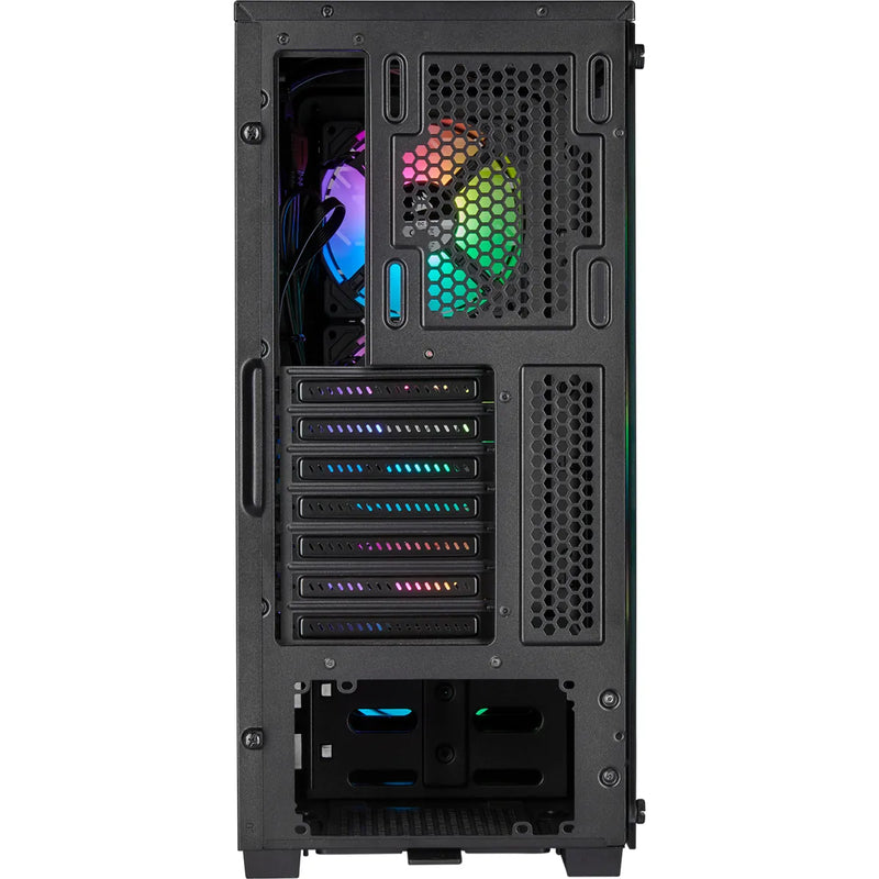 Corsair Icue 220t Rgb Airflow Tempered Glass Mid-tower Smart Case  Black