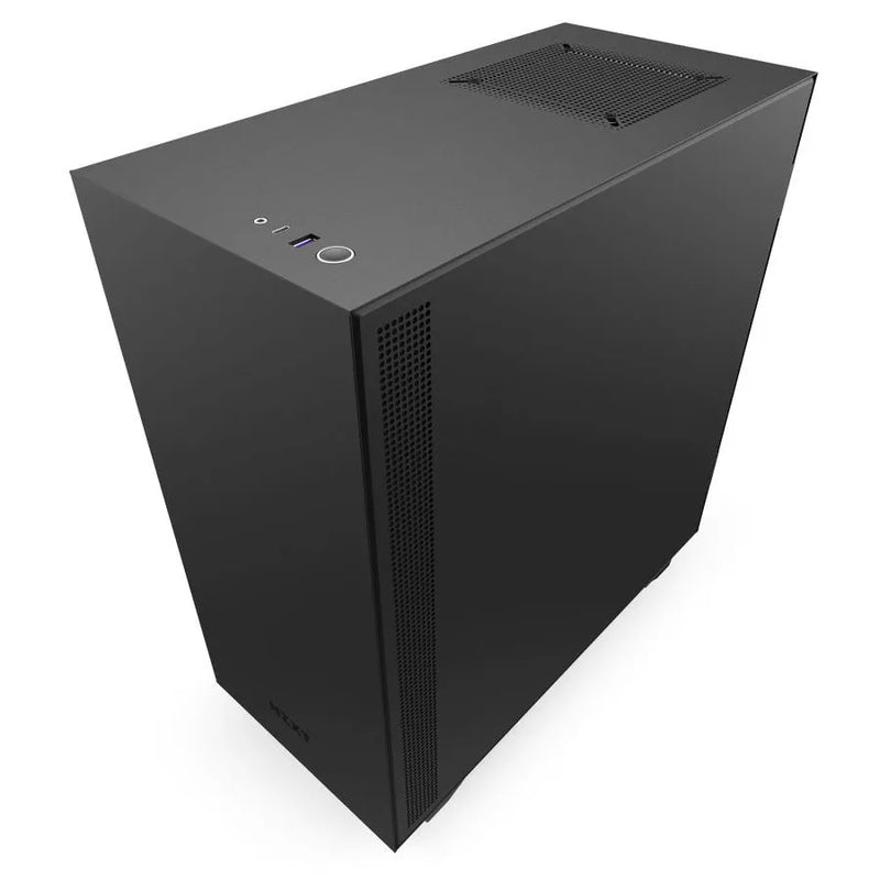 H510i Black/black Compact Mid-tower With Lighting And Fan Control