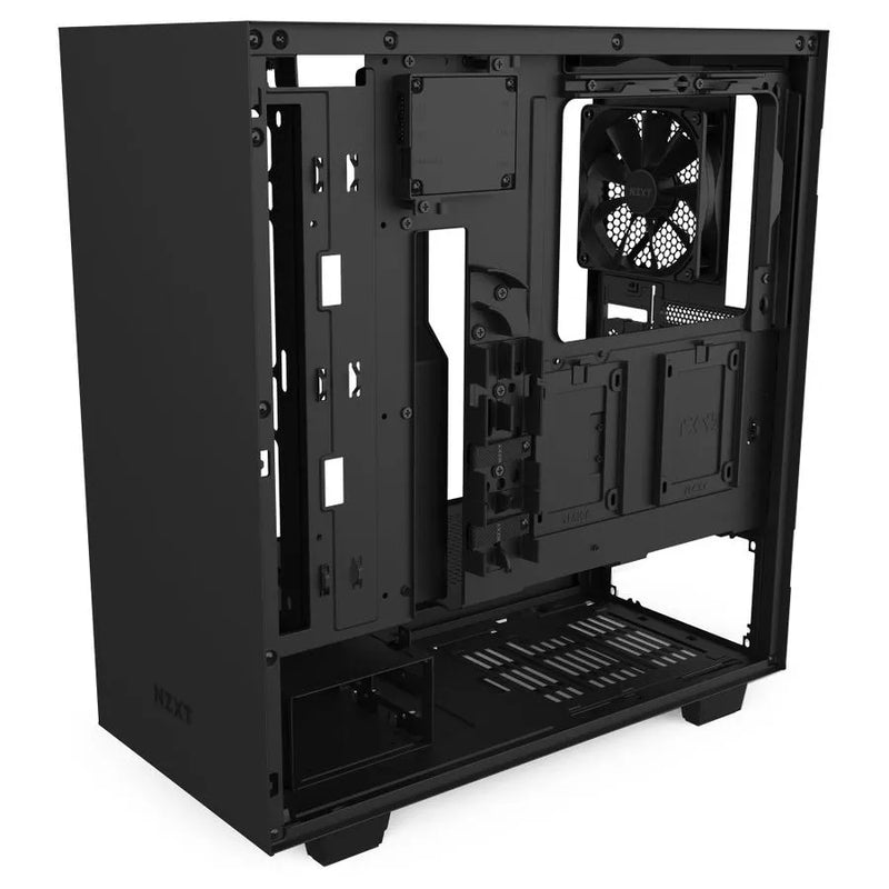 H510i Black/black Compact Mid-tower With Lighting And Fan Control