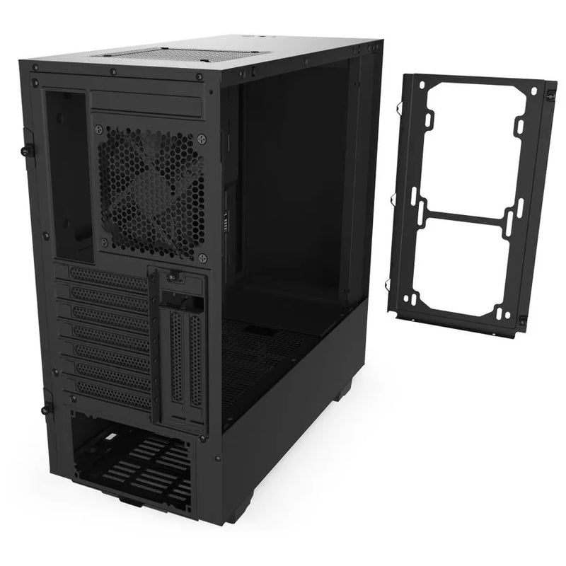 H510i Black/black Compact Mid-tower With Lighting And Fan Control