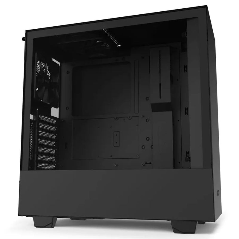 H510i Black/black Compact Mid-tower With Lighting And Fan Control