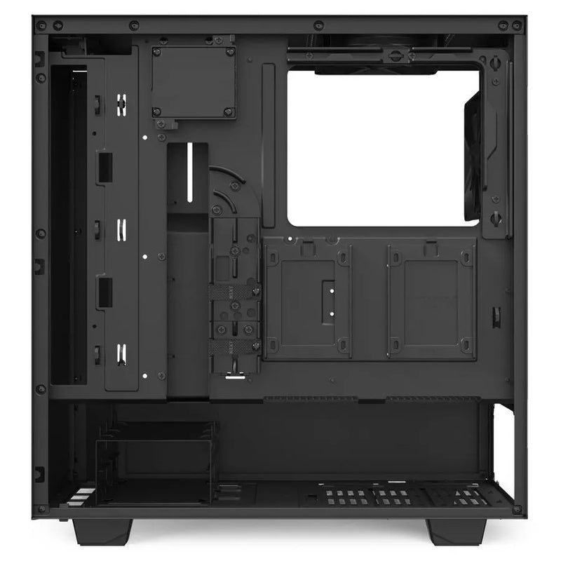 H510i Black/black Compact Mid-tower With Lighting And Fan Control