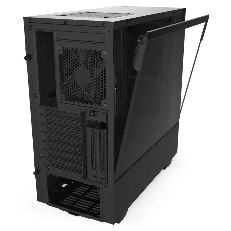 H510i Black/black Compact Mid-tower With Lighting And Fan Control